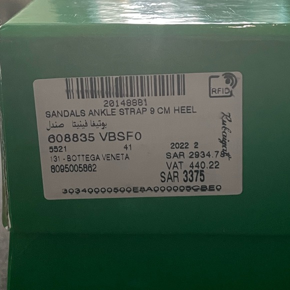 Bottega Veneta stretch strap sandal - Picture 5 of 7
